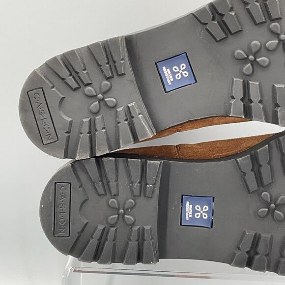 Caslon Women’s Miller Water Resistant Lug Chelsea Boots Brown Size 11M - Picture 10 of 11